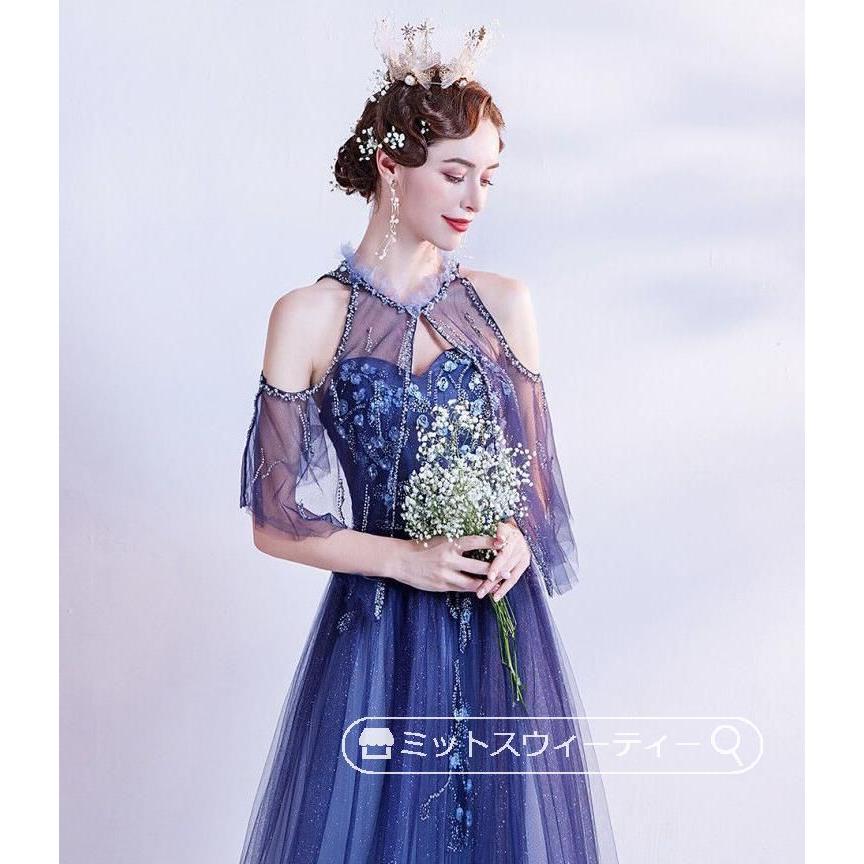 ウェディング　カラードレス　発表会　ピアノ　衣装 カラードレス 演奏会用ドレス 発表会 ピアノ ロングドレス A