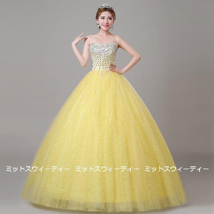 ステージ衣装 プリンセスラインドレス 演奏会用ドレス カラー ステージ衣装 プリンセスラインドレス 演奏会用ドレス カラー