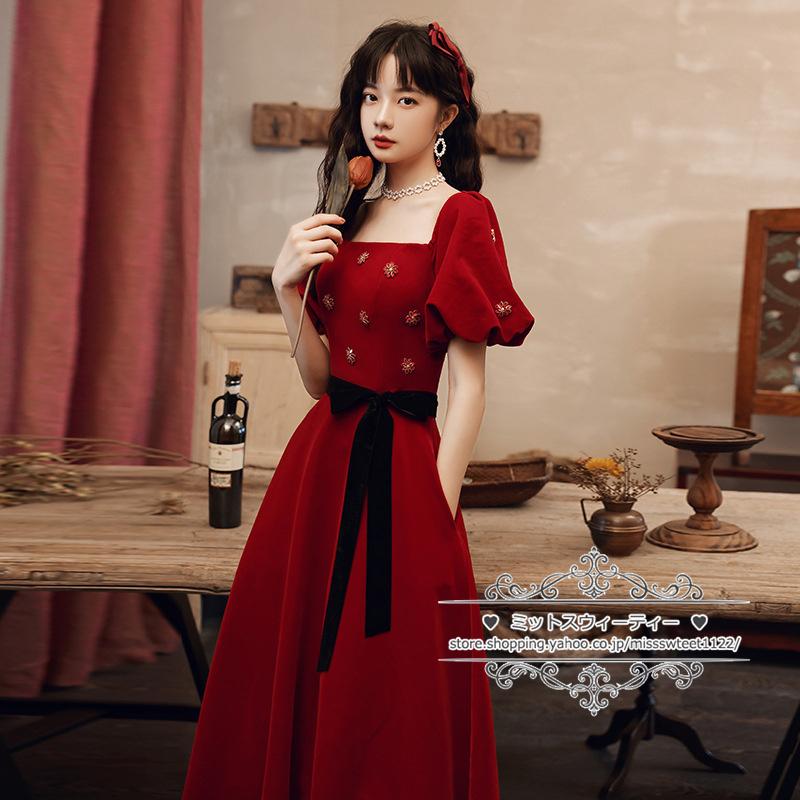 カラードレス カクテルドレス ロングドレス ワインレッド カラードレス カクテルドレス ロングドレス ワインレッド