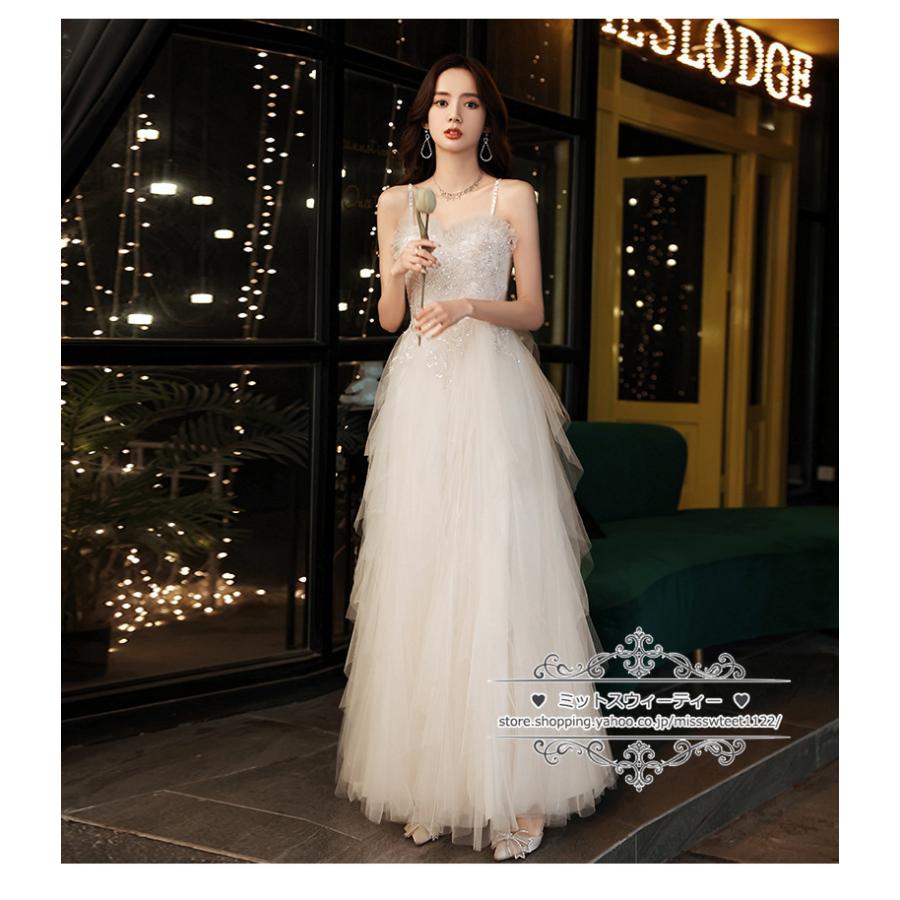 カラードレス カクテルドレス ロングドレス パーティードレス 発表会