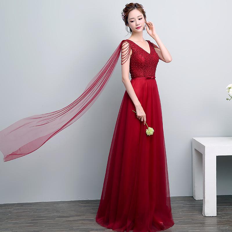 カラードレス ネイビー ワインレッド ブラック ホワイト ピンク ロングドレス パーティードレス 発表会 演奏会 ステージ 舞台 コンサート 肩ベール ビーズ カラードレス ネイビー ワインレッド ブラック ホワイト ピンク ロング