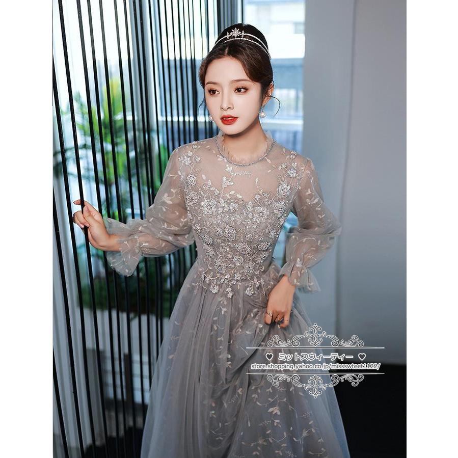 カラードレス カクテルドレス ロングドレス パーティードレス