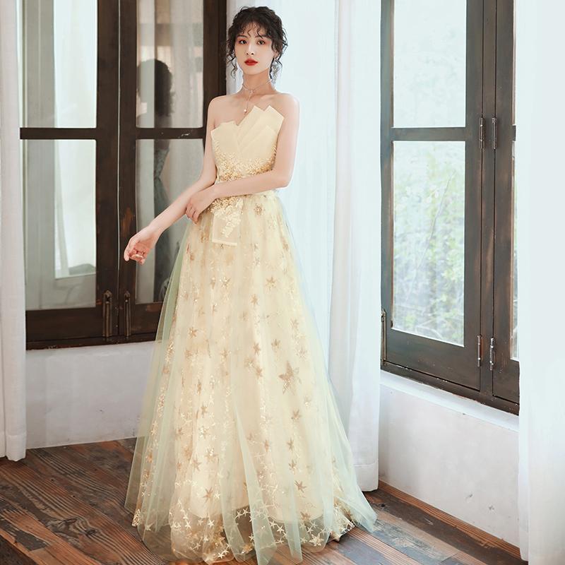 カラードレス カクテルドレス ロングドレス パーティードレス 発表会  