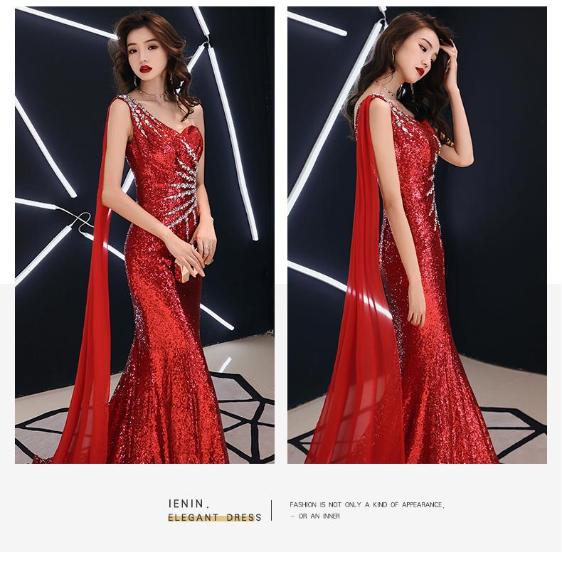 カラードレス ブルー ピンク レッド スパンコール マーメイド