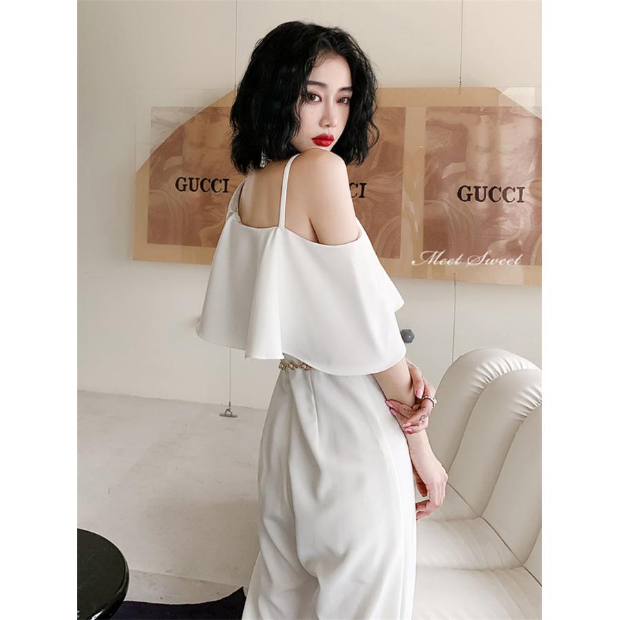 クリーム色 フリル付きパーティードレス 楽天市場】ミニドレス 膝丈 パーティー ドレス カラー ドレス ベージュ