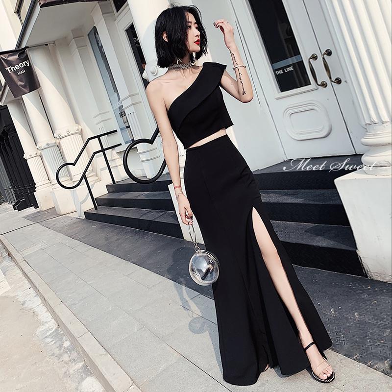 ミスコンドレス カラードレス パーティードレス ワンショルダー