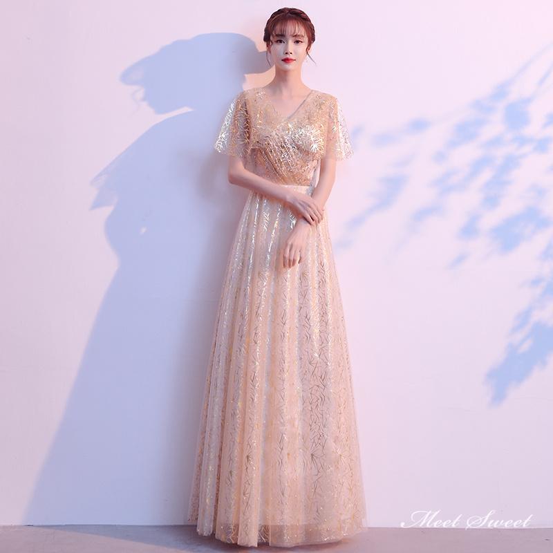 カラードレス ファスナー ネイビー シャンパン グレー ステージ 演出