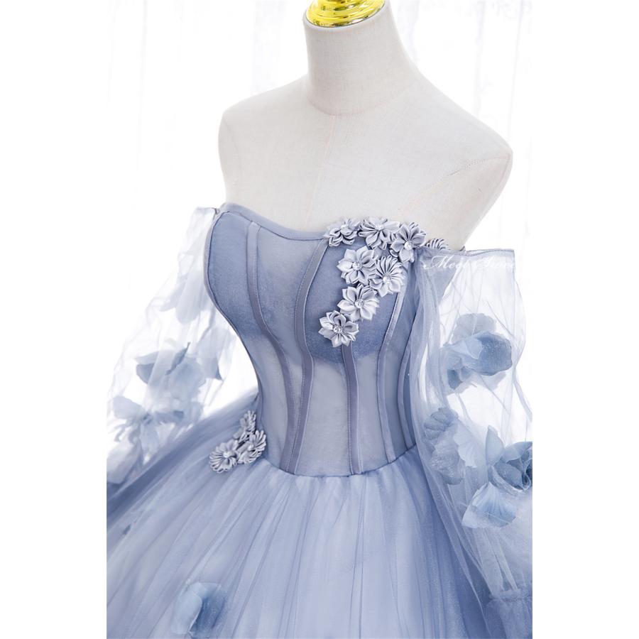 2way カラードレス カラードレス 2way 編み上げ パーティードレス ロングドレス