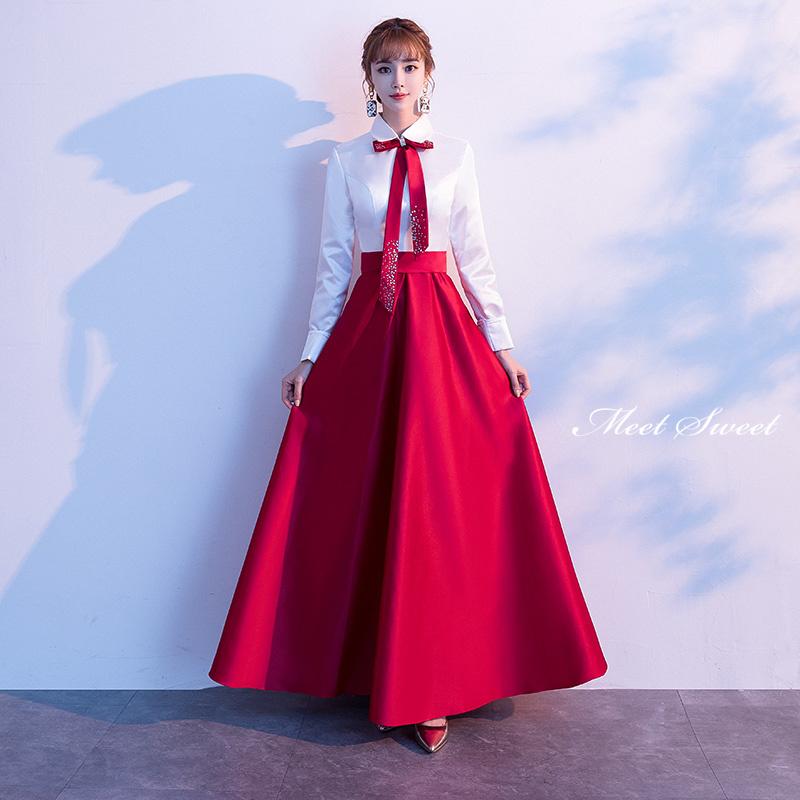 カラードレス ワインレッド グリーン ブラック ロングドレス 演奏会  