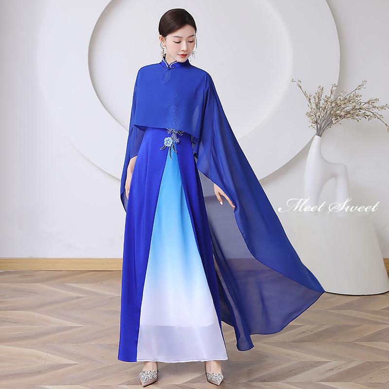 【Rio】レッドドレスと青ロングドレスセット 31838top.jpg