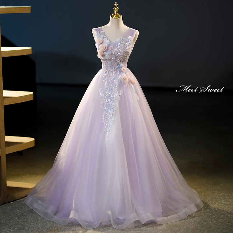 7〜11号Aラインフリルカラードレスピンク・パープル系二次会撮影パーティー発表会 楽天市場】ウェディングドレス カラードレス ウエディングドレス