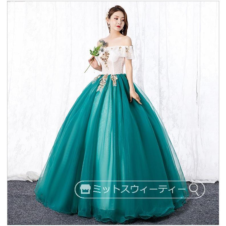 カラードレス グリーン オレンジ 結婚式 ロングドレス 演奏会 カラードレス グリーン オレンジ 結婚式 ロングドレス 演奏会