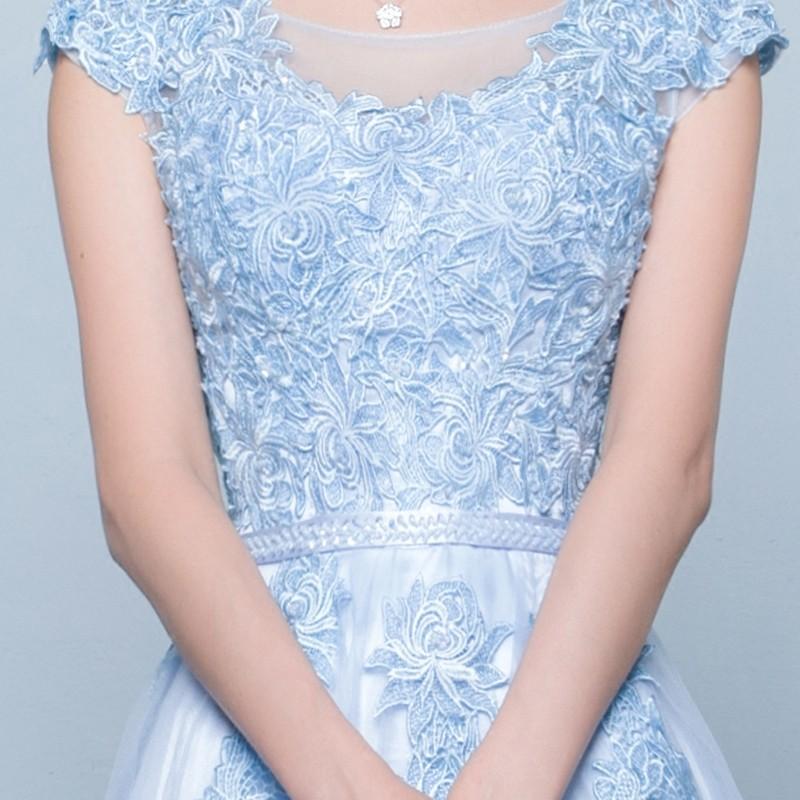 ロングドレス カラードレス 安い 半袖 aラインドレス 演奏会 結婚式 イブニングドレス 二次会 花嫁 フォーマルドレス 発表会 カクテルドレス 披露宴 コンサートの画像