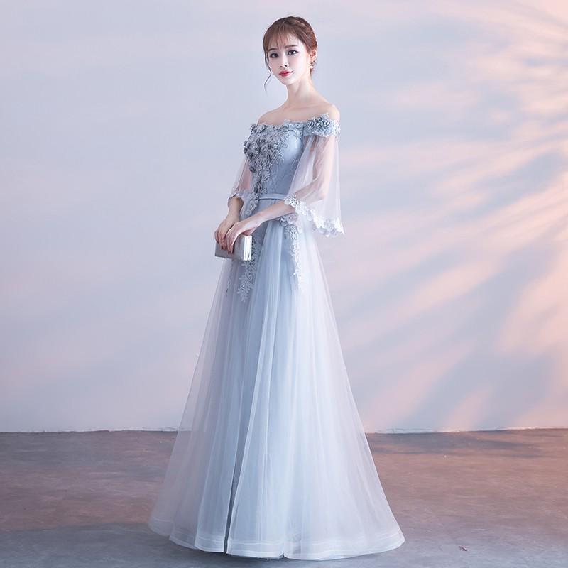 カラードレス ロング 安い パーティードレス 演奏会 イブニング