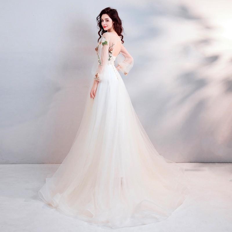 ロングドレス 袖あり 演奏会 パーティードレス 結婚式 ピアノ ロングドレス 袖あり 演奏会 パーティードレス 結婚式 ピアノ