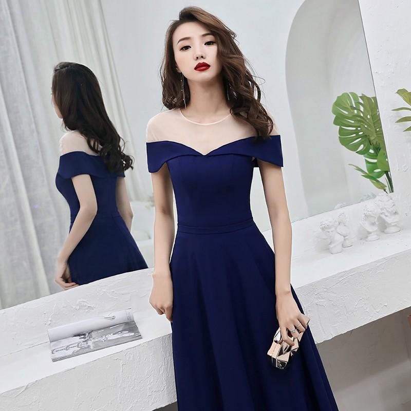 ジュネビビアン 高級 ロングドレス カラードレス 演奏会 オーガンジー 青 ジュネビビアン 高級 ロングドレス カラードレス 演奏会 オーガンジー 青