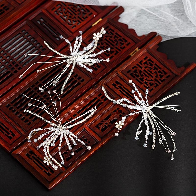 市場 ウェディング 髪飾り プリンセス 花模様 フラワー 3点セット 髪ぴん リーフ パール 小物 ヘアピン ブライダル 姫