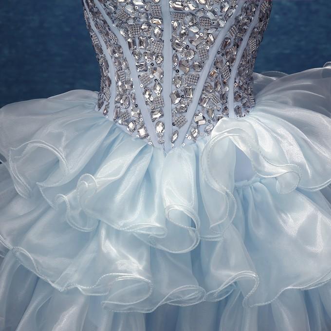 ミニドレス 安い カラーミニドレス ブルー 披露宴 花嫁 パーティードレス ミニ 二次会 コンサート 結婚式 ブライダル 演奏会 ウェディングミニドレス 発表会_4