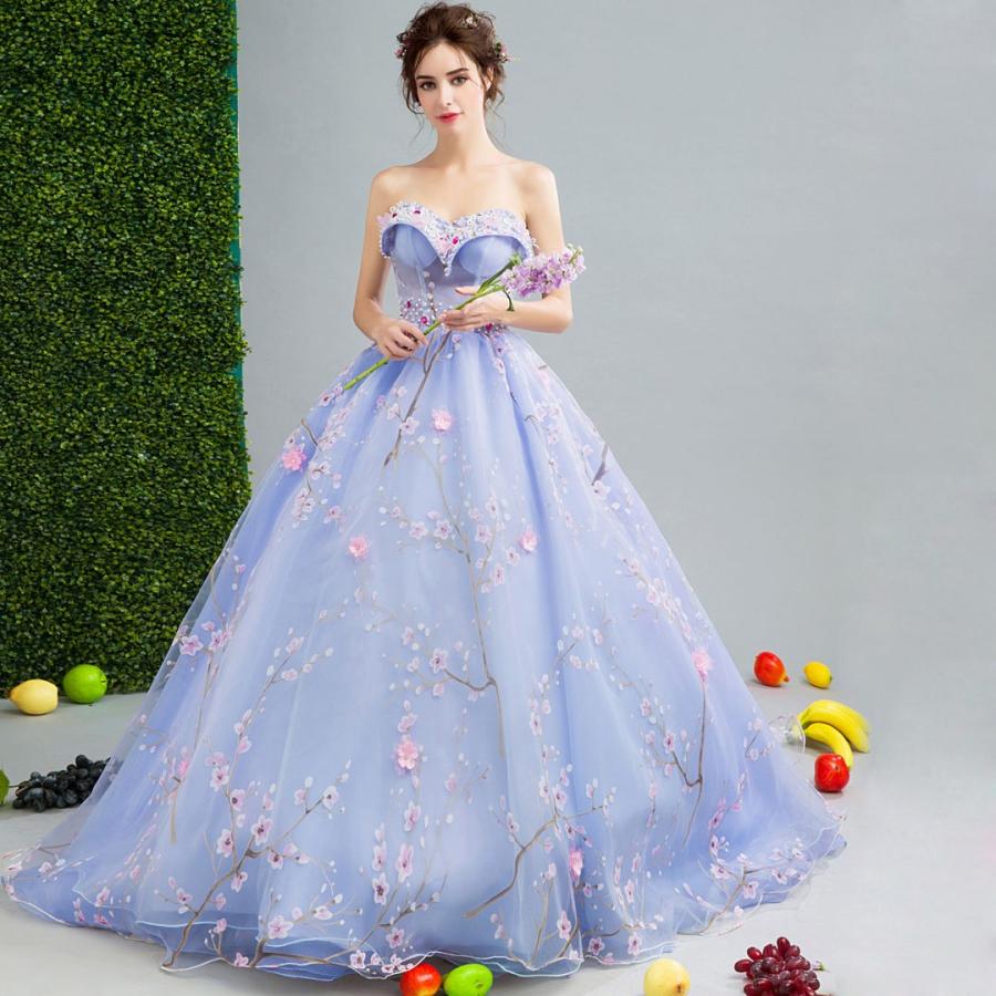 ロングドレス 安い カラードレス コンサート 演奏会用 パーティー