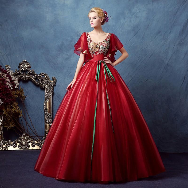 ロングドレス 結婚式 カラードレス 安い 演奏会 二次会 プリンセス