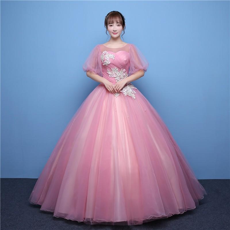 カラードレス 袖あり ロングドレス 演奏会 パーティードレス 安い