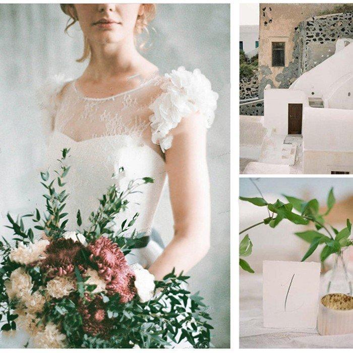 カラードレス Aラインドレス ウェティグドレス ロングドレス 結婚式