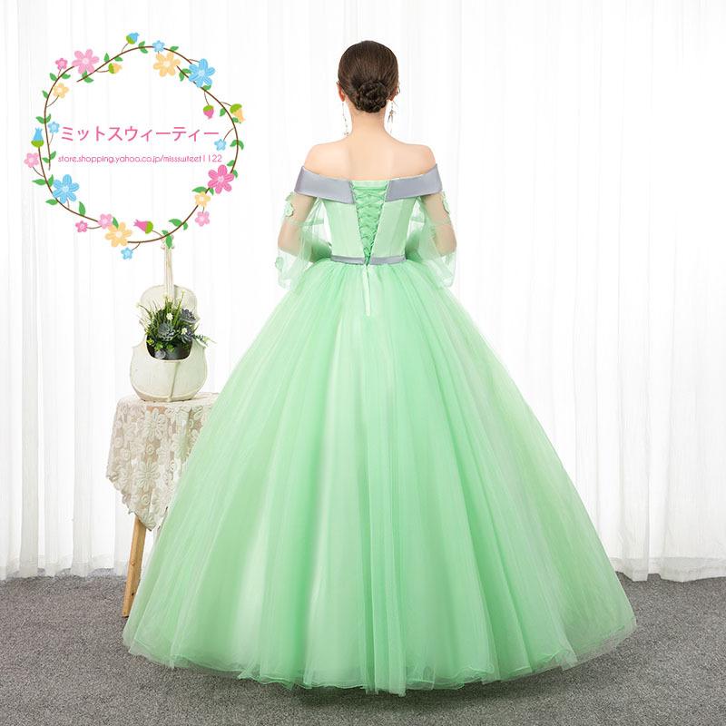 【新品】UN448 ドレス 結婚式 ロングドレス 演奏会 パーティー二次会2 ウェディング オンラインストア卸売