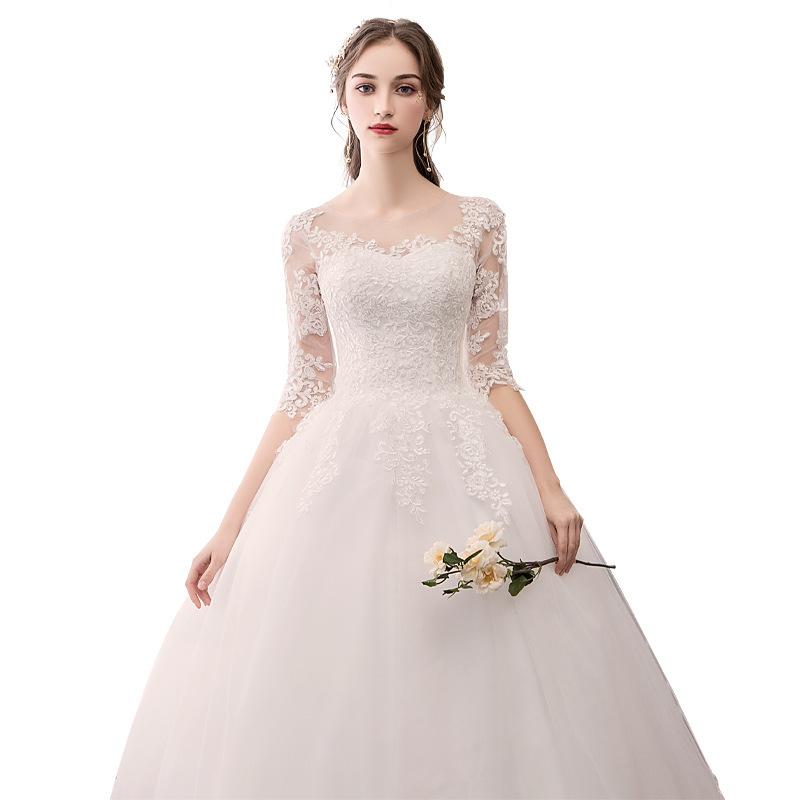 ウェディングドレス ロングドレス 格安 ウエディングドレス プリンセスライン 披露宴 二次会 結婚式 イベント レース フォーマルドレス 白 ワンピース オシャレ Ds126 ミットスウィーティー 通販 Yahoo ショッピング