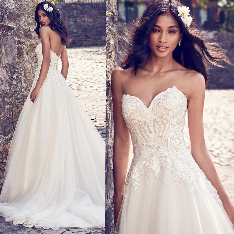 魅力的な 新作 ウエディングドレス ウェディングドレス 二次会 ドレス 花嫁 Aライン 白 ワンピース 結婚式 演奏会 フォーマルドレス ハートカット ロングドレス 簡約 Ds578 ミットスウィーティー 通販 Yahoo ショッピング メーカー希望小売価格から30 Off