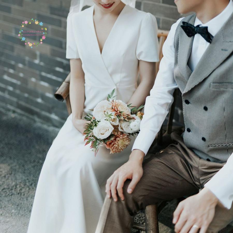 ウエディングドレス 袖あり 格安 結婚式 ブライダル 花嫁 白 ウエディングドレス 袖あり 格安 結婚式 ブライダル 花嫁 白