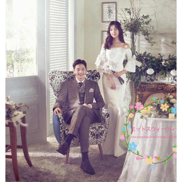 ウエディングドレス パーティードレス 二次会ドレス 結婚式 ウェデイングドレス 花嫁 ファスナー ロングドレス マーメイドドレス スリット スレンダー ドレス Ds859 ミットスウィーティー 通販 Yahoo ショッピング