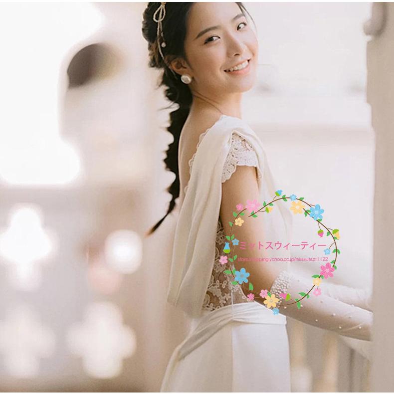 ウェディングドレス 結婚式 花嫁 サテン ギリシャ風 Vネック ウェディングドレス 結婚式 花嫁 サテン ギリシャ風 Vネック