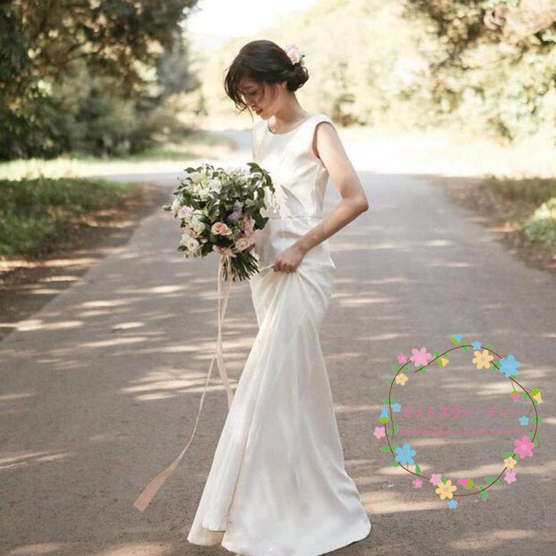 ウェディングドレス ロングドレス 結婚式 フォトウエディング 二次会 ウェディングドレス ロングドレス 結婚式 フォトウエディング 二次会