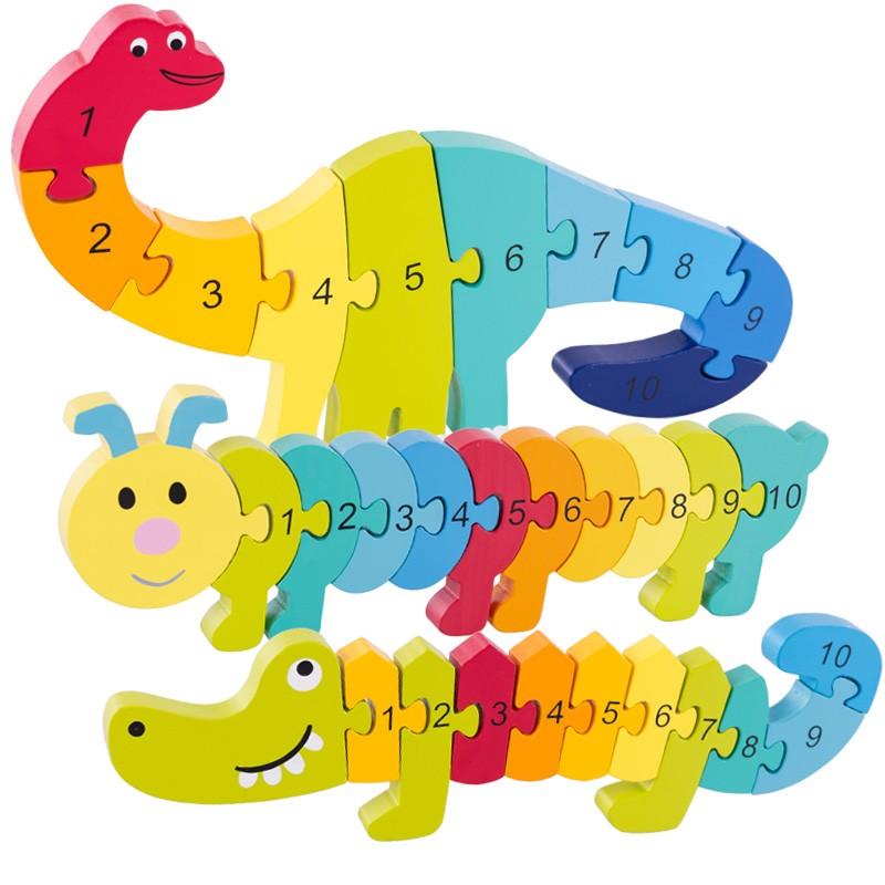 知育玩具 おもちゃ 3歳 2歳 1歳 誕生日プレゼント 4歳 木のおもちゃ 男の子 パズルおもちゃ 女の子 3点セット 積み木 おうち時間 毛虫 恐竜 ワニ Ertyzwj012 ミットスウィーティー 通販 Yahoo ショッピング