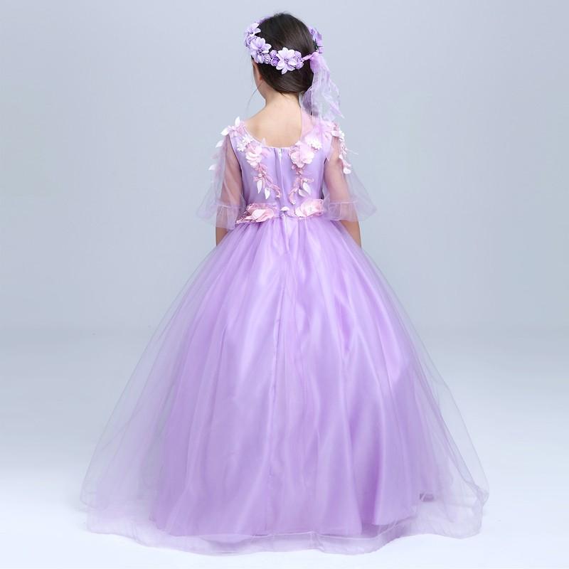 発表会 ドレス 子供 こどもドレス 上品 キッズドレス お姫様 写真撮影 入園式 入学式 子供服 キッズ 衣装 120 130 140 150 160 170 子供ドレス ロングドレス ピアノ発表会 女の子 キッズフォーマル