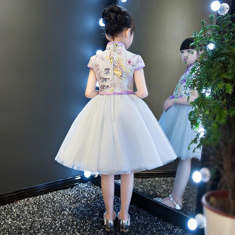 子供ドレス フォーマル キッズ 女の子 ジュニア ワンピース 結婚式 ピアノ発表会 七五三 フラワーガール ミニドレス 100/110/120/130/140/150/160の画像