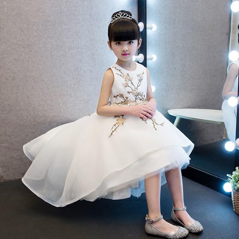 フラワーガール ドレス 子どもドレス ピアノ発表会 子供ドレス ロング