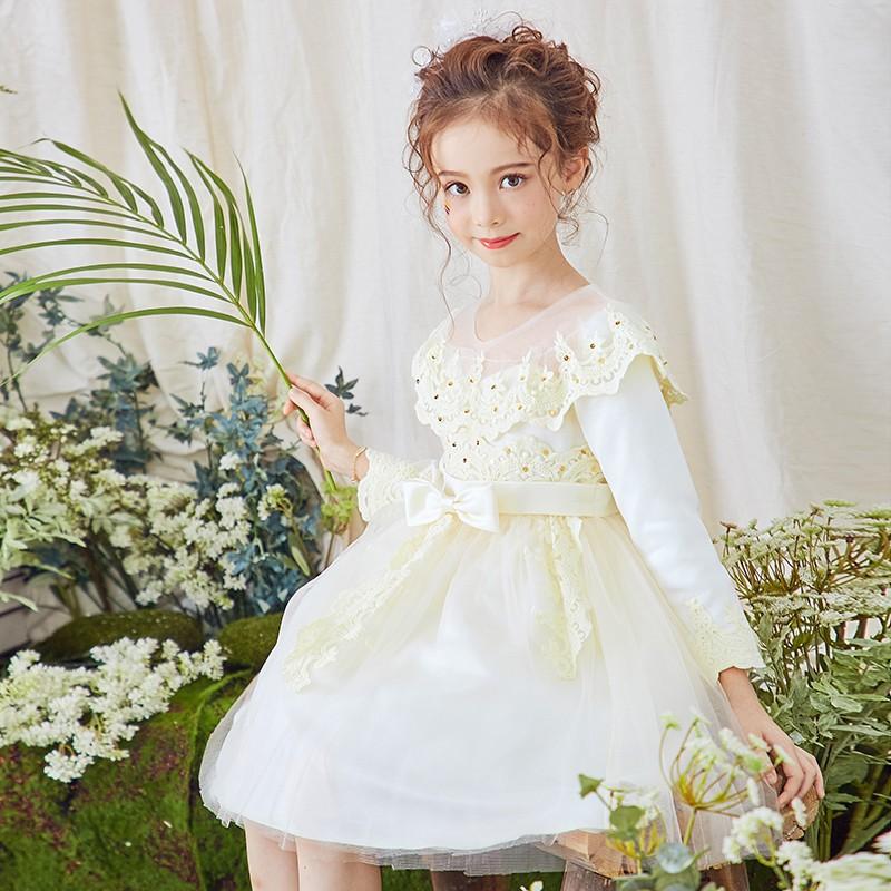 ワンピース フラワーガール ドレス 子どもドレス ピアノ発表会 子供