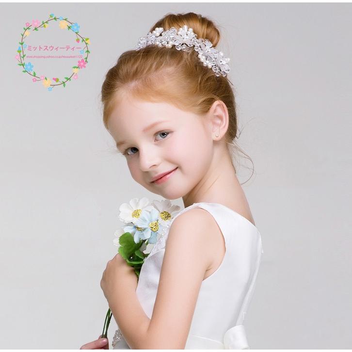 21春の新作 ティアラ 安い 子供 カチューシャ フォーマル 髪飾り ピアノ発表会 キッズ パーティー フラワー ジュニア 結婚式 ヘッドドレス Dprd Jatimprov Go Id
