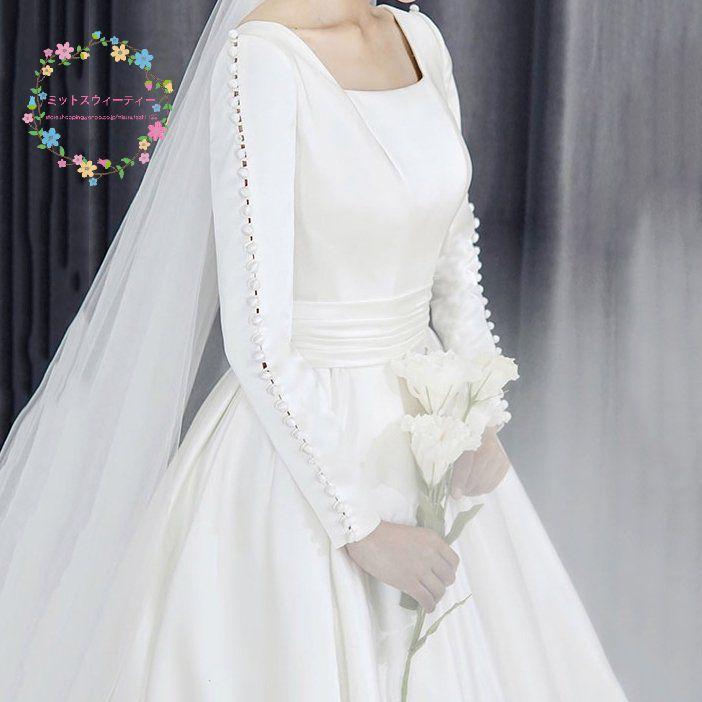 二次会 安い ウェディングドレス長袖 結婚式 フォーマルドレス 二次会 安い ウェディングドレス長袖 結婚式 フォーマルドレス