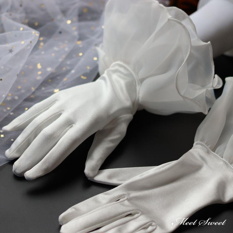ウェディンググローブ ウエディンググローブ ミディアムグローブ