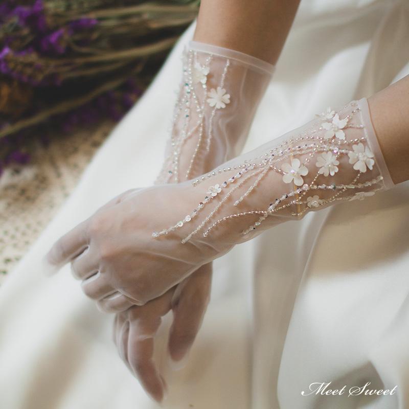 ウェディンググローブ ウエディンググローブ ミディアムグローブ  