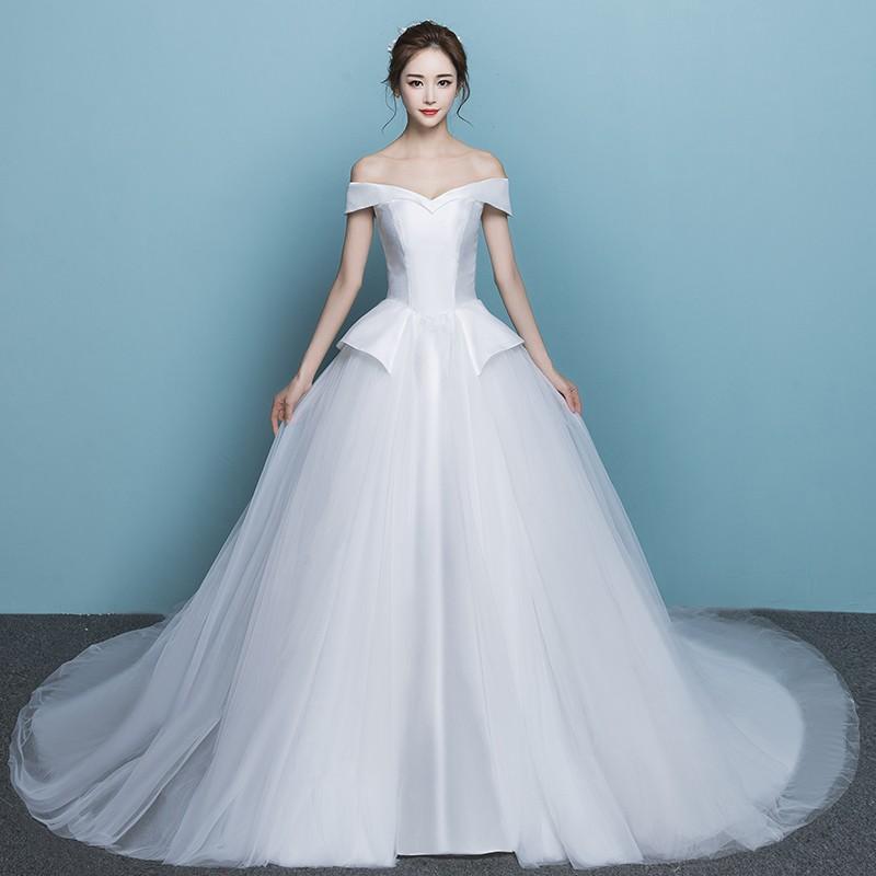 ウエディングドレス 二次会 ウェディングドレス 安い プリンセス 花嫁 ドレス 結婚式 披露宴 ロングドレス ブライダル サッシュベルト エンパイア 大きいサイズ