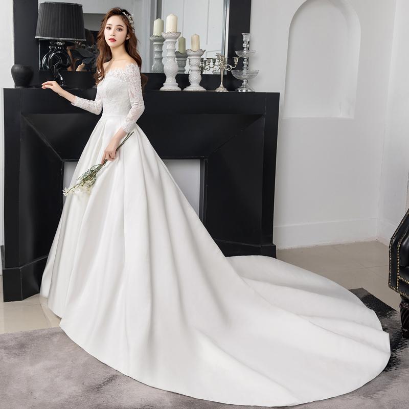 ウエディングドレス 長袖 ワンショルダー 安い 秋冬 結婚式 ウエディングドレス 長袖 ワンショルダー 安い 秋冬 結婚式