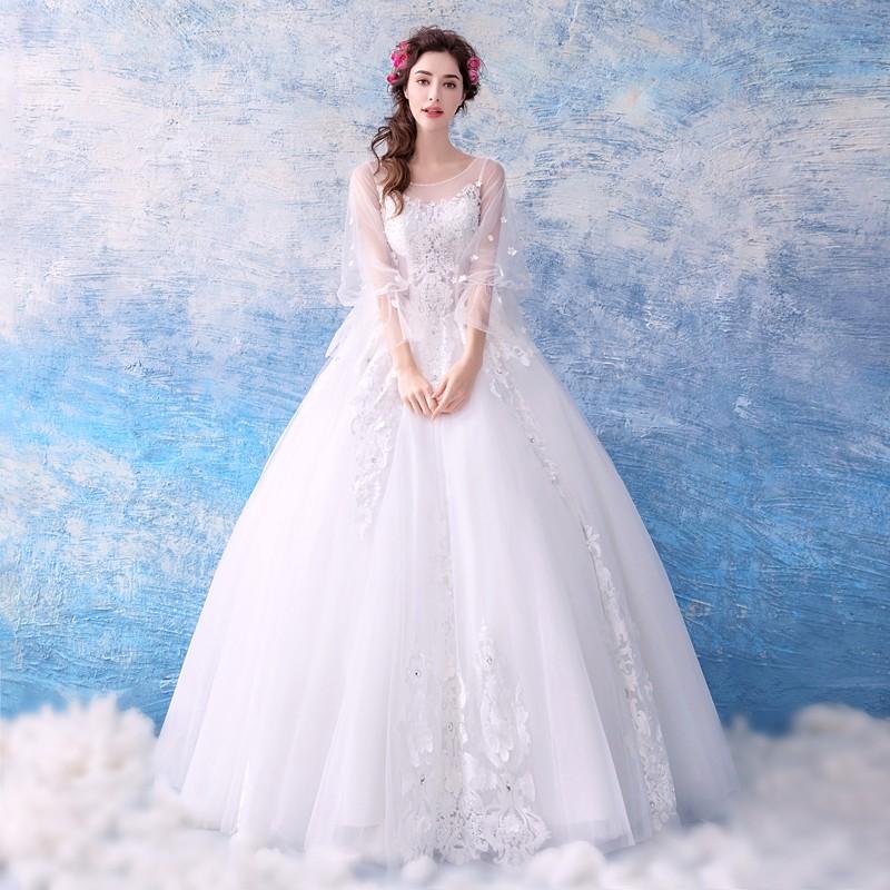 ウェディングドレス 袖あり 結婚式 ウエディングドレス 二次会 ロング ウェディングドレス 袖あり 結婚式 ウエディングドレス 二次会 ロング