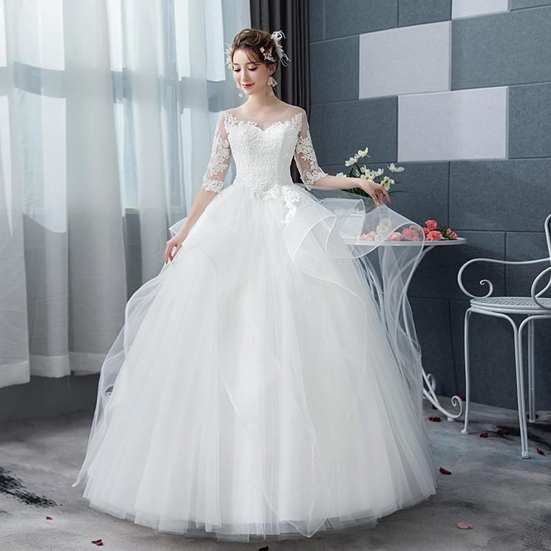 ウェディングドレス 袖あり 花嫁ドレス 安い ブライダル 結婚式 ウェディングドレス 袖あり 花嫁ドレス 安い ブライダル 結婚式