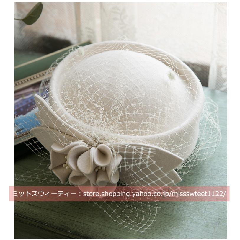 トークハット トーク帽 パーティー ウェディングヘッドドレス