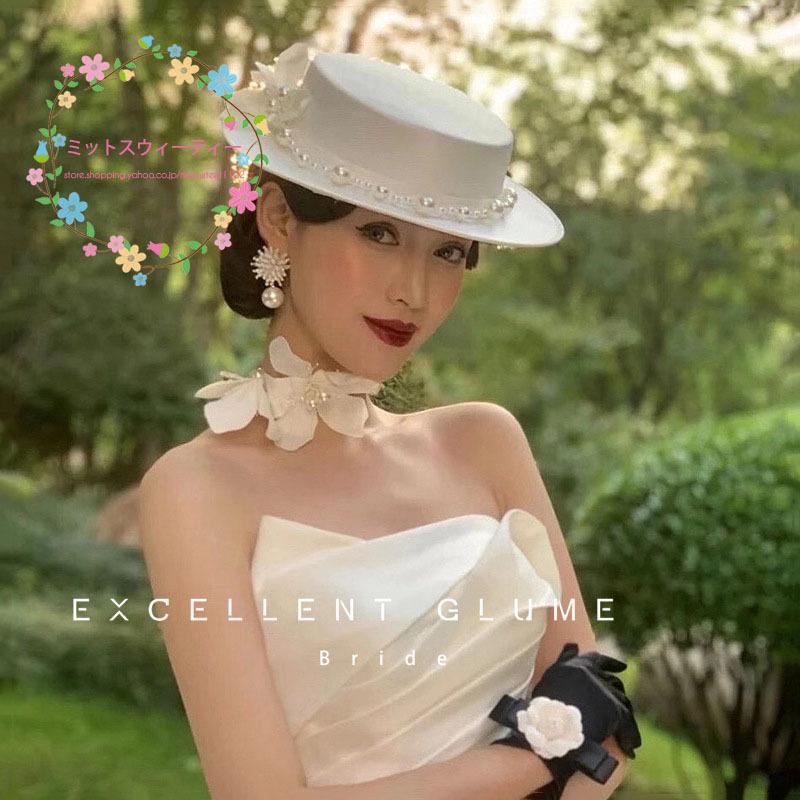 ウェディングハット 安い ブライダル ヘアアクセサリー 花嫁 ウェディングハット 安い ブライダル ヘアアクセサリー 花嫁