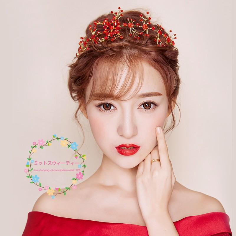 ウエディング ティアラ 安い 髪飾り カチューシャ 花嫁 ウェディング