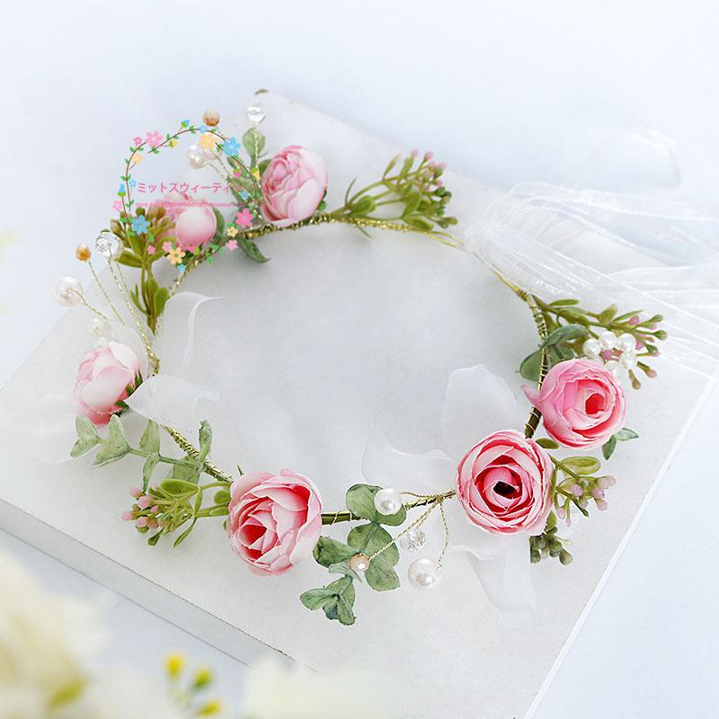 花冠 ウェディング ヘッドドレス 大人花冠 コーラス 安い 花かんむり 花輪 リゾート 造花 髪飾り 花嫁 二次会 結婚式 フェス 森ガール ボヘミア 手作り キット Hn100 ミットスウィーティー 通販 Yahoo ショッピング